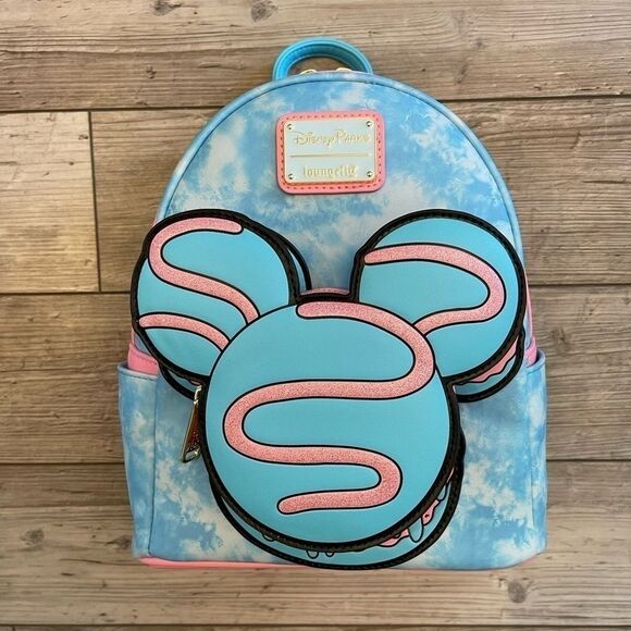 NWT Loungefly | Disney Parks Macaron Mickey Mouse Backpack Disney Eats main image 5